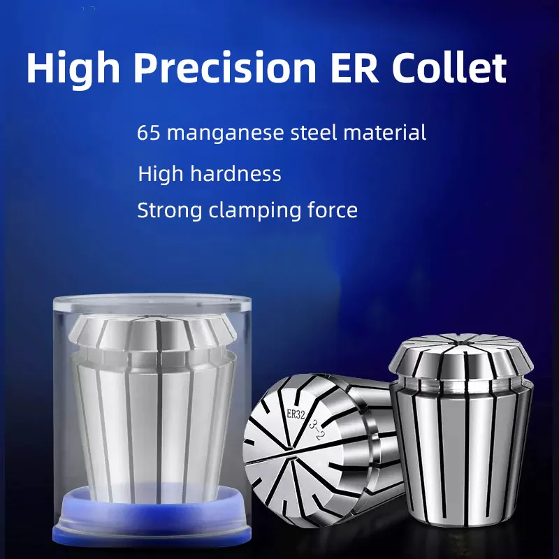 Factory Supply CNC Machining Center Machine Tool Cutter Shank Accessories High Precision ER25 Spring Chuck