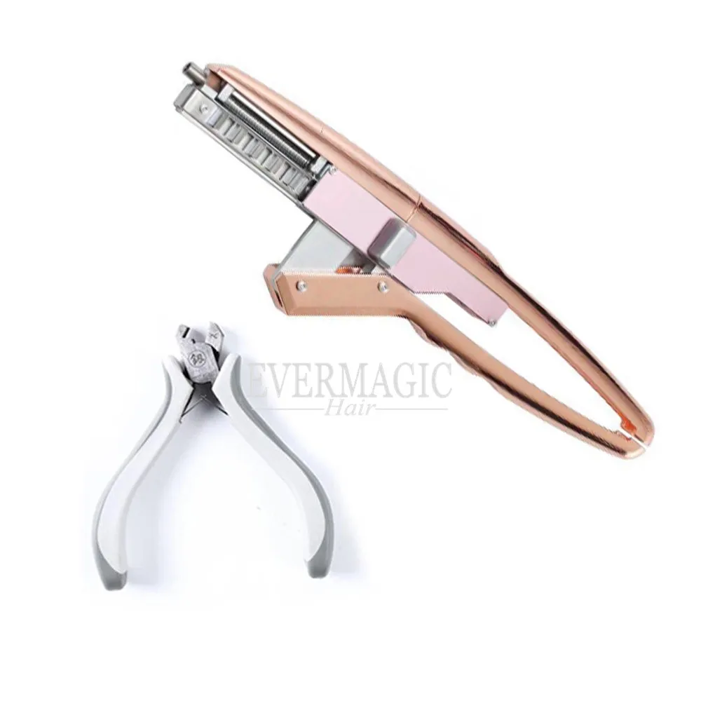 Factory Outlet Second Generation 6D Hair Extension Machine Champagne Color For Virgin Remy Human Hair Extension