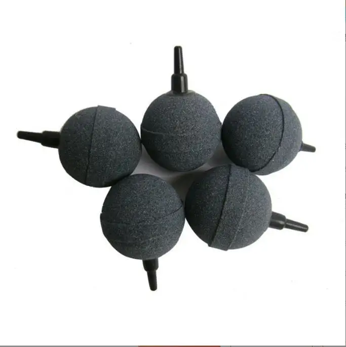 Round Air Stone High Temperature Aeration Round Spherical Sand Head Fish Tank Oxygen Pump Air Bubble Stone Aquarium Air Stone