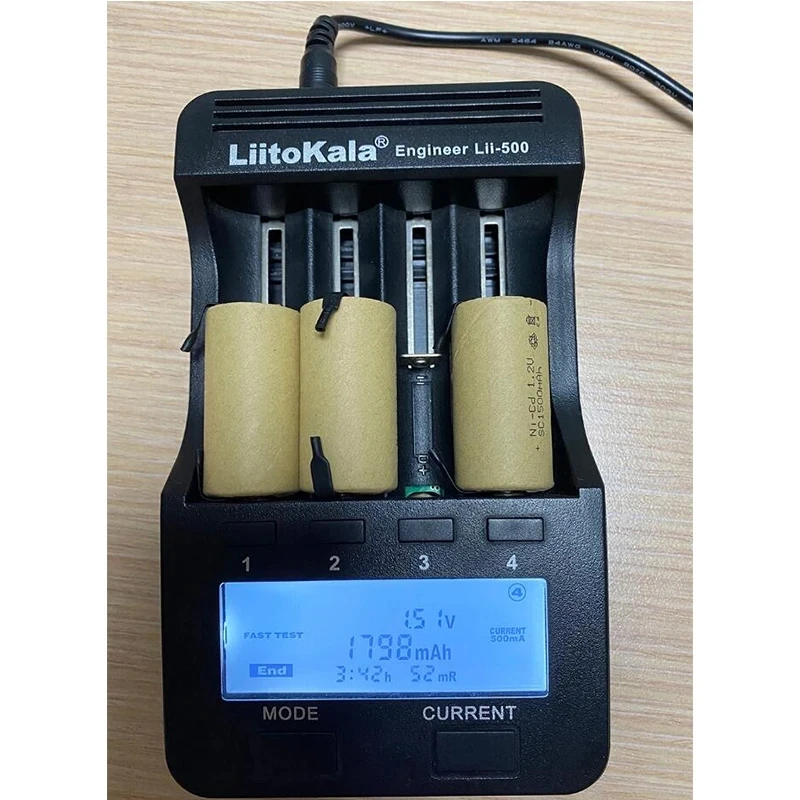 High Quality Rechargeable NiCD Battery 1500mah Ni-cd Sub C SC 1700mAh 1.2V NI CD SC1700mAh Battery For Flashlight Solar Cells