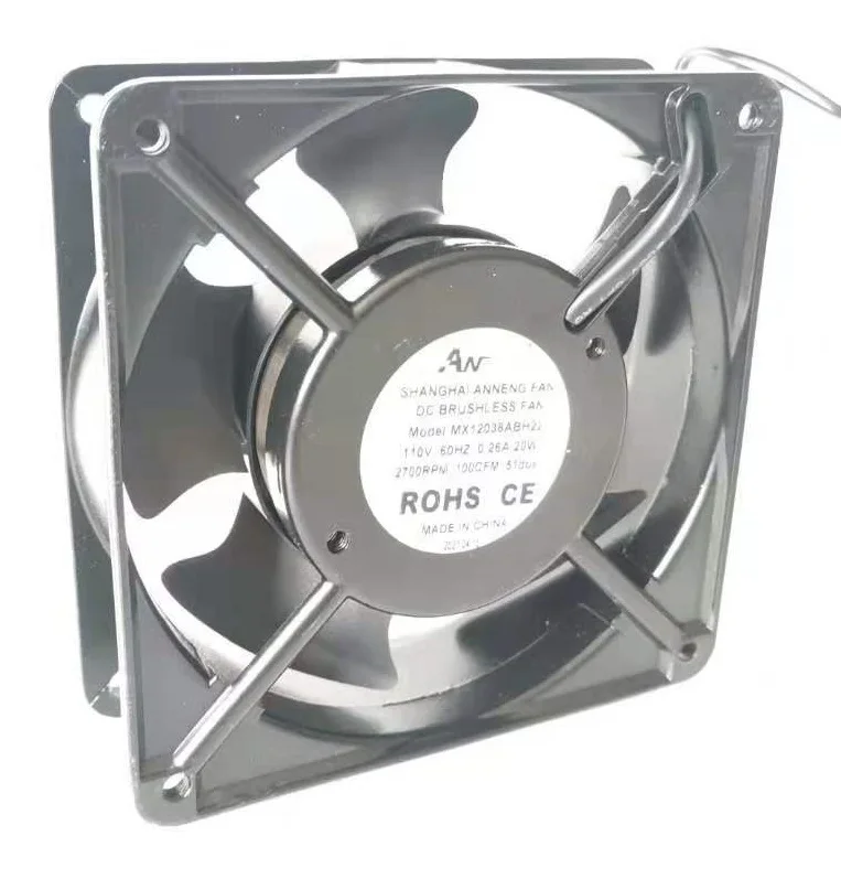 120*120*38mm 110v 220vac  380vac AC axial Fan condenser fan for cooling refrigeration