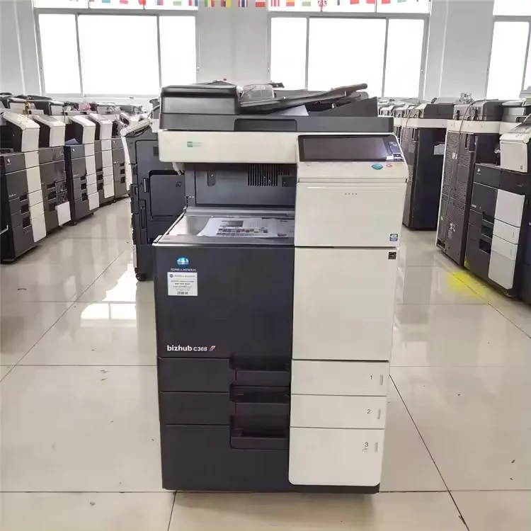 WHOLESALE PRICE REFURBISHED Used C308 bizhub color printer machine photocopier konica minolta bizhub C308 c368 copier