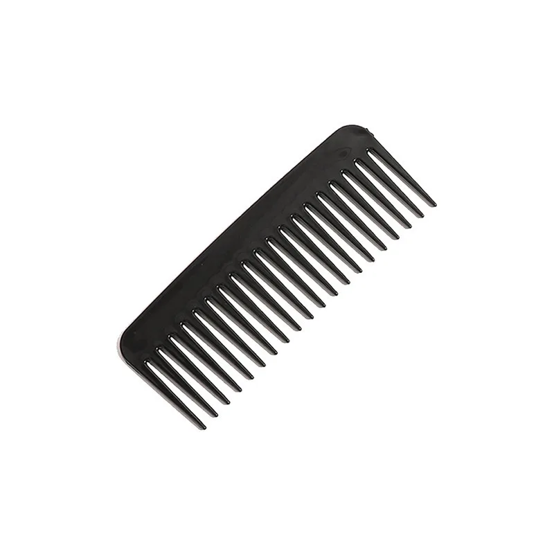 Luma Compact Hair Brush Portable Wide Tooth Comb for Detangling Plastic Hair Care Tool