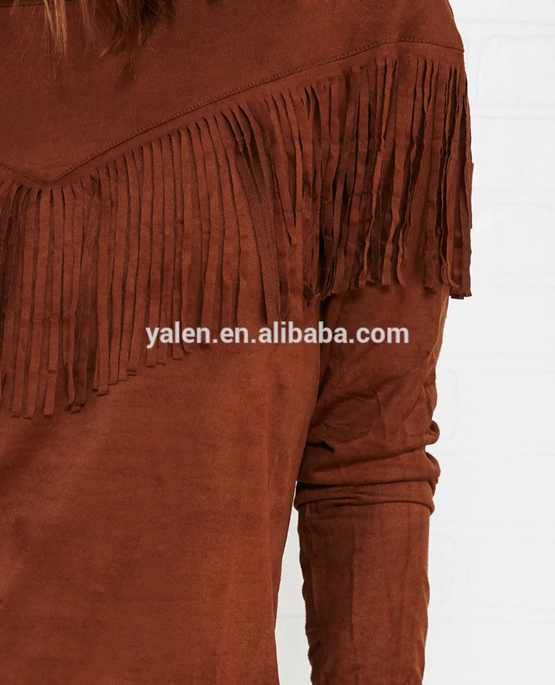 
2016 Women Glamorous Jewel Shirt Blouse/ Fashion Ladies Long Sleeve Brown Shirt 