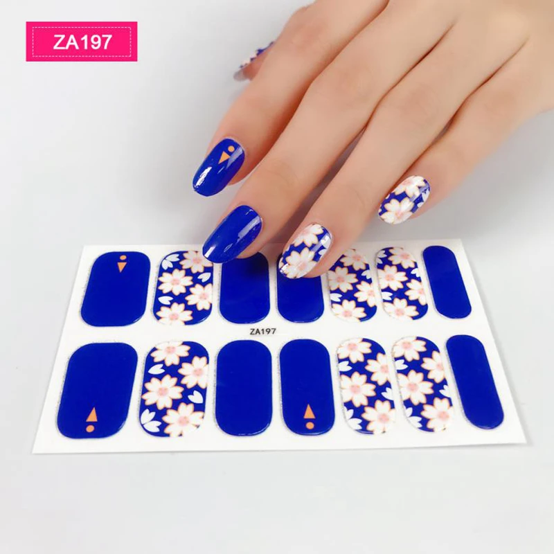 Изготовление на заказ УФ Гель-лак 14 пальцы самоклеящиеся наклейки для ногтей Наклейка для украшения ногтей, Длительное Действие, джем berry наклейки для ногтей