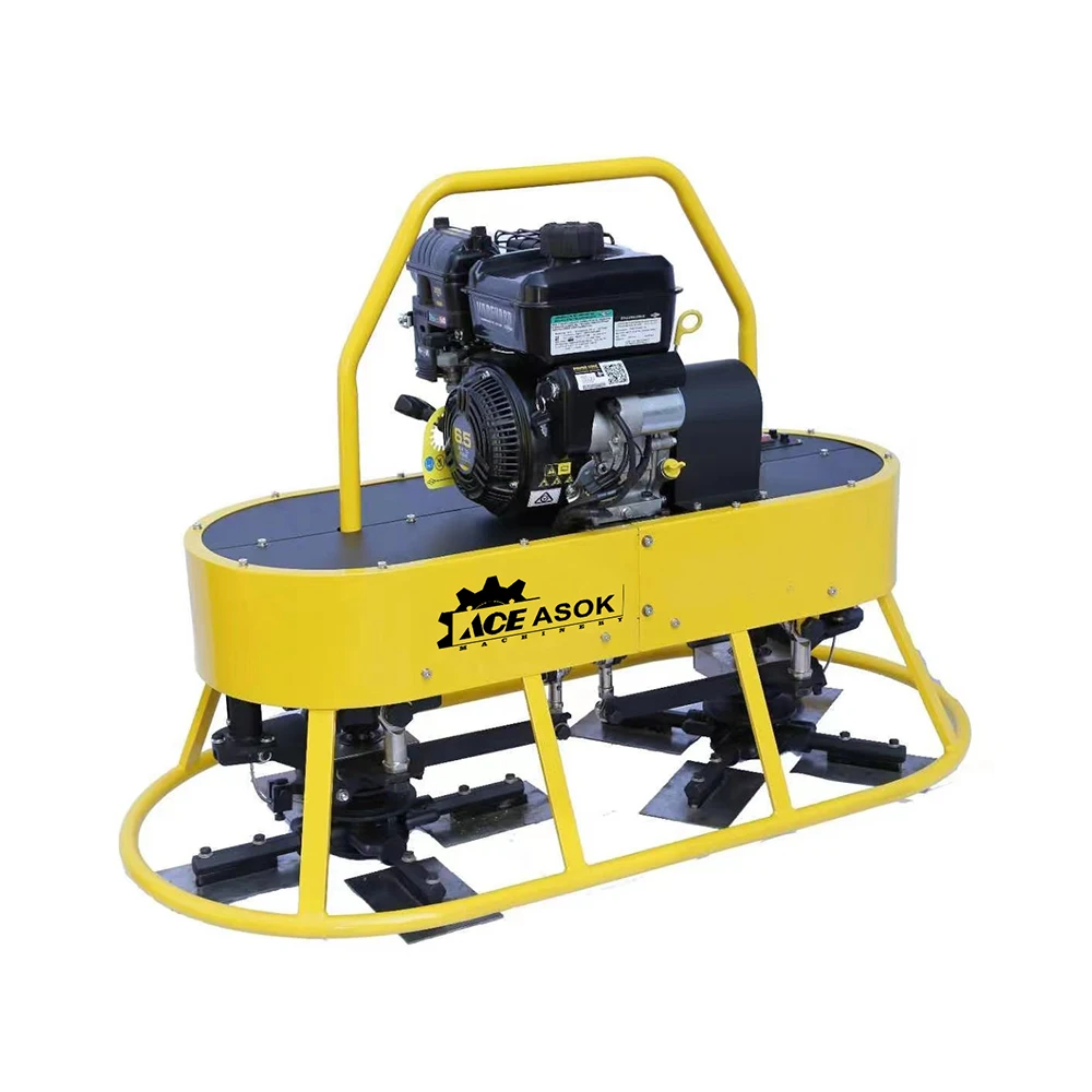 Gasoline Engine Mini Remote Control Concrete Power Trowel for Floor Polisher Machine