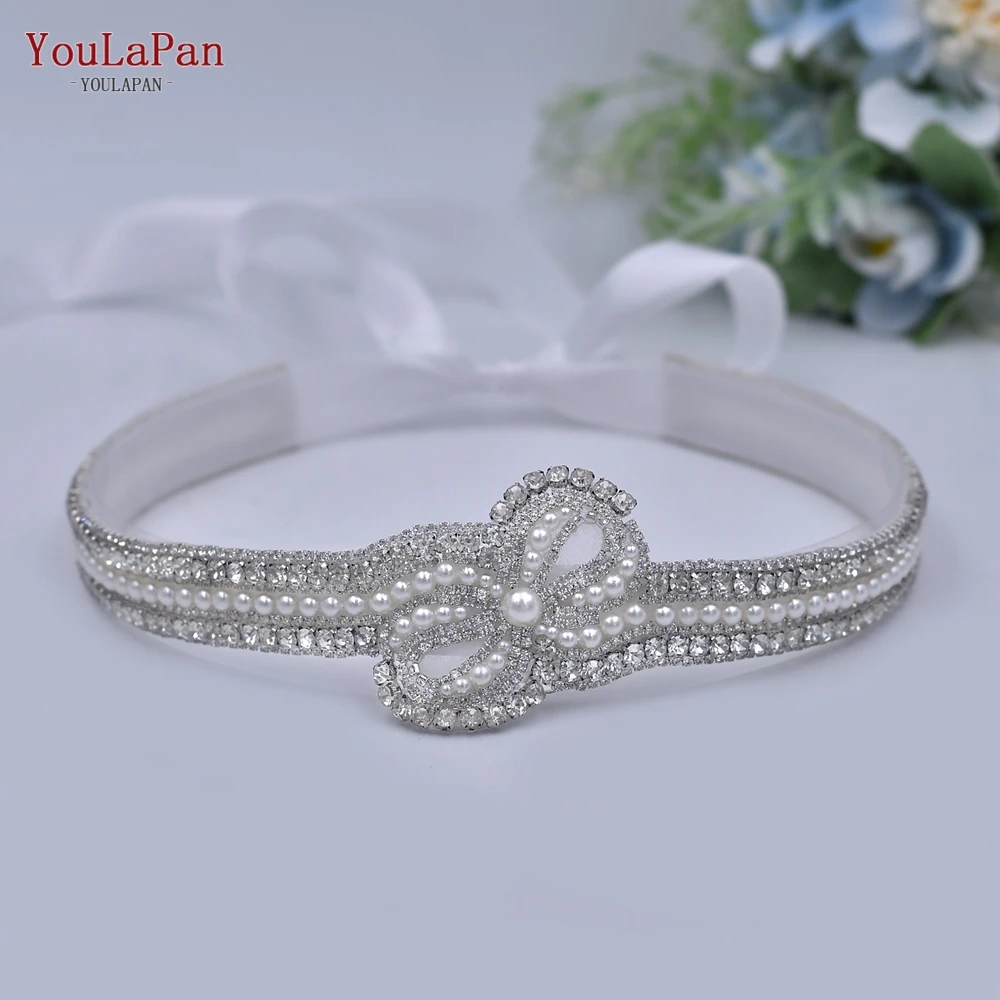 Женский длинный пояс для свадебного платья