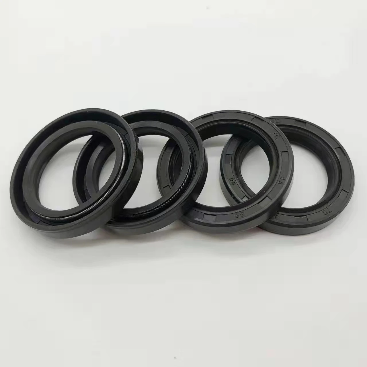 factory made TC 430*480*25 mm high temperature FKM Brown Thread double lip Rotary oil seal