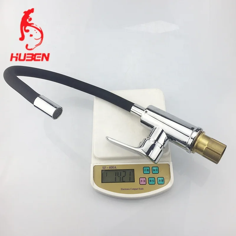 Kitchen Sink Water Tap Faucet Flexible Hose Sanitary Wares Copper with 360 Degree Swivel Colorful Rubber Ceramic CLASSIC Modern