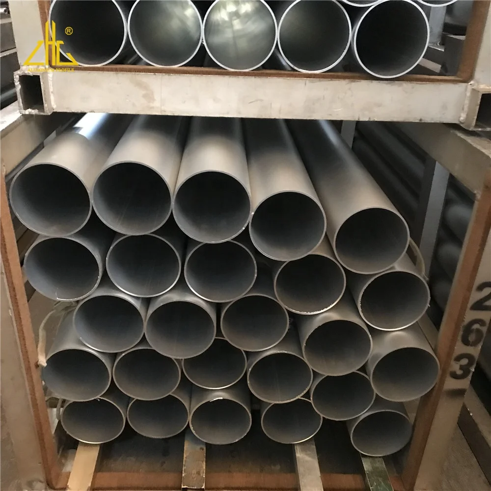 Customized Aluminium Alloy 6005 T5 T6 Bearing Aluminum Tube And Pipe Profile