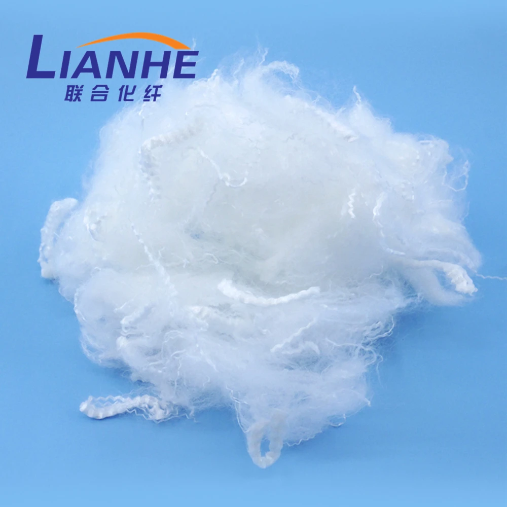 1.4D 38MM Cationic Dyeable Polyester Staple Fiber for Cationic Polyester Yarn