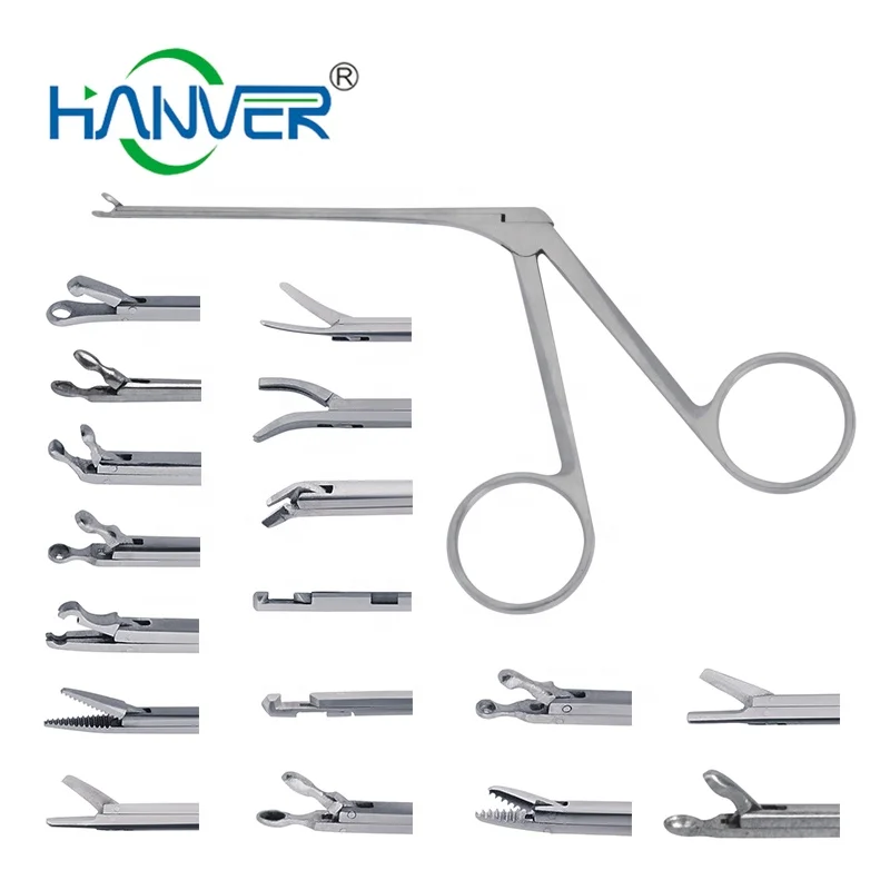 Reusable E.N.T. Instruments Middle Ear Microscopic Polyp Forceps