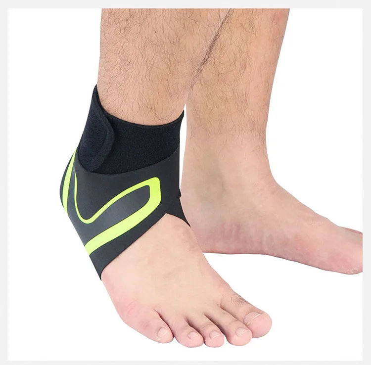 1PC Pressurized Bandage Ankle Support Ankle Brace Protector Foot Strap Elastic Belt Fitness Sports Gym Badminton Accessory