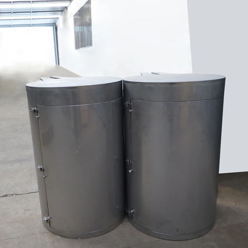 Custom 200L & 400L stainless steel storage tanks jacketed  SS tank fabrication specialist  With lids