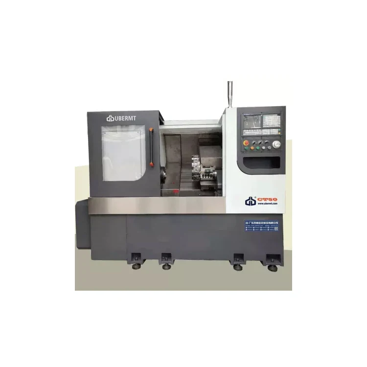 CT50 New Imported 12 Station Hydraulic Turret As Standard Small Mini Slant Bed Cnc Lathe