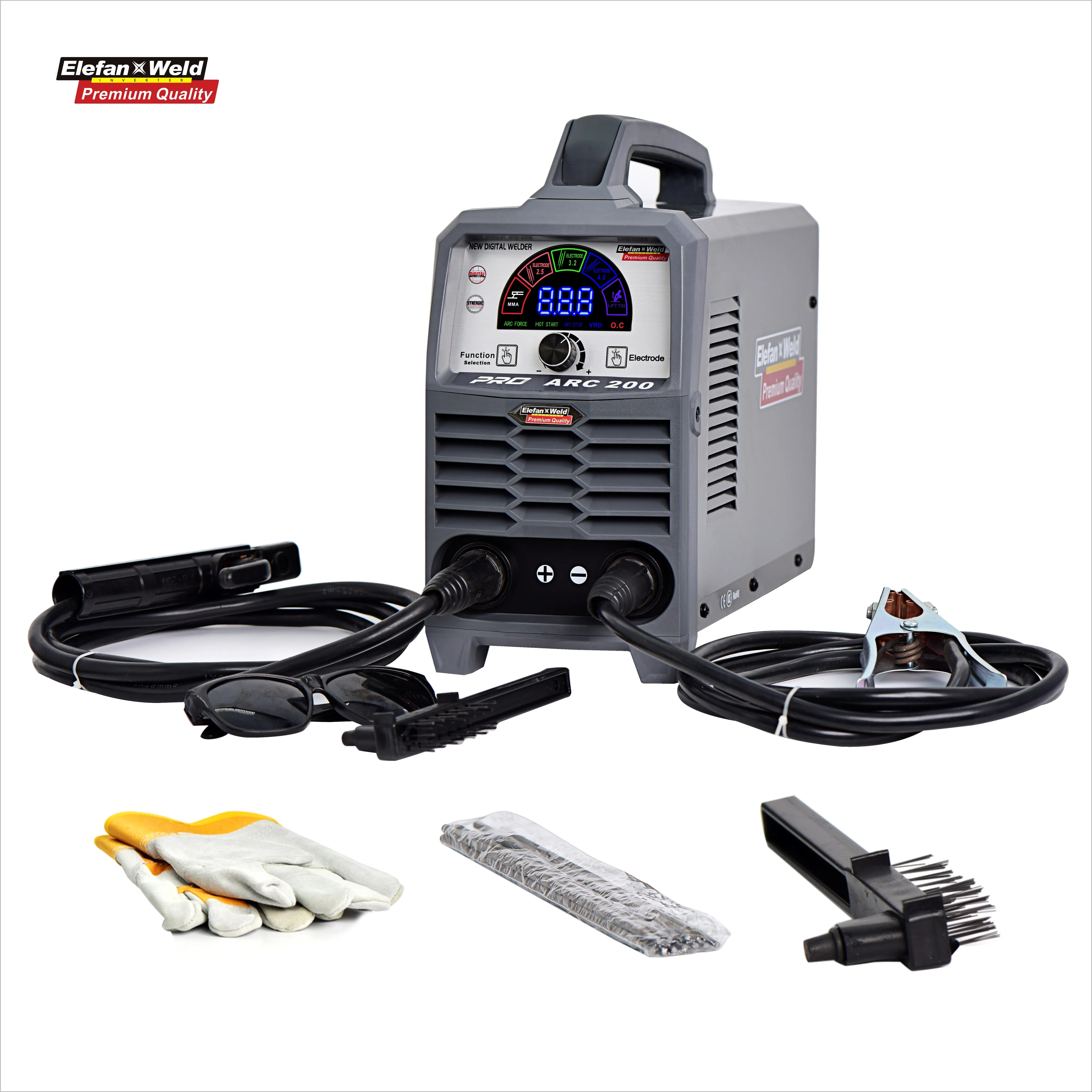 High Quality Electric Arc 200 300 400 Inverter Welder IGBT Portable Welding Machine