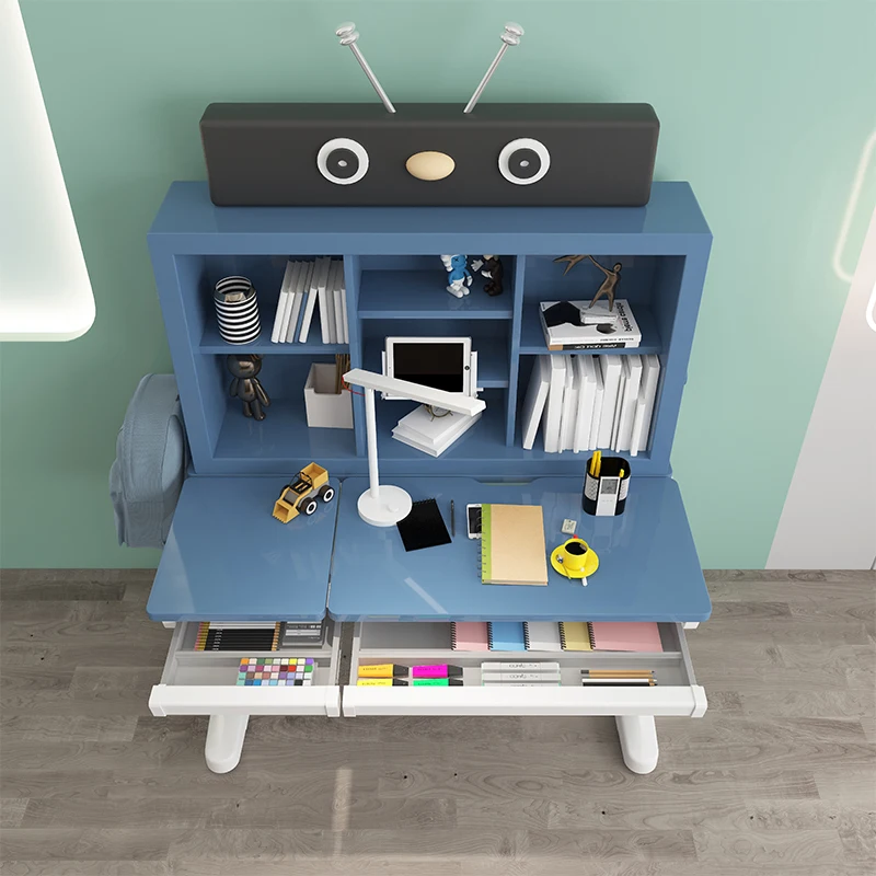 2022 New Model adjustable study table for kids Ergonomic Children smart Kids study Desk for Children