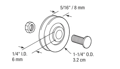 nylon pulley wheels with bearings plastic pulley wheels pulley wheel