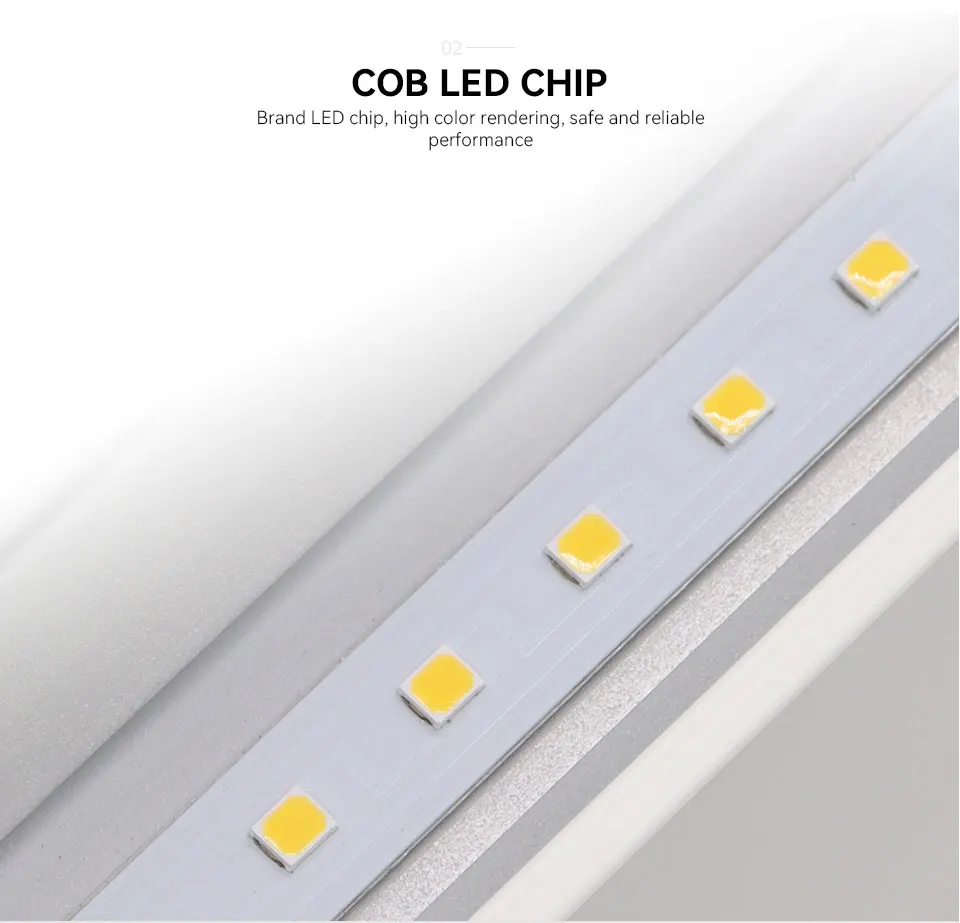 Aluminium Link-able Supermarket Suspended Recessed Hanging 28W 36W LED Linear Light