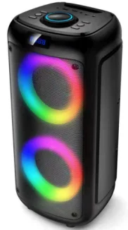 Колонки KTV с питанием колонки двойным динамиком 6 5 дюйма звуковые sonido proadam rgb подсветкой колонка для