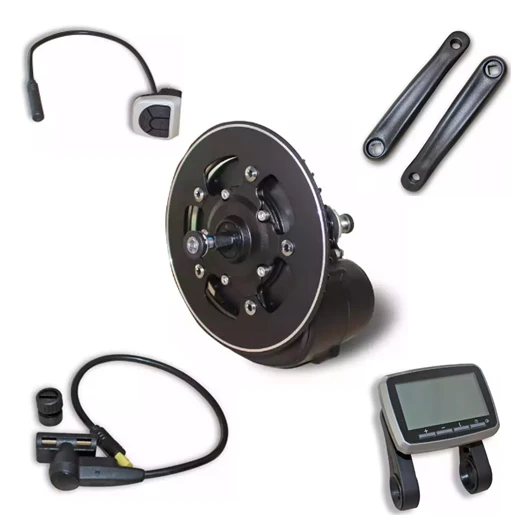 Torque sensor Mid-drive 250W Motor Kits Electric Bike Bicycle Conversion Kit Ebike Conversion Kit