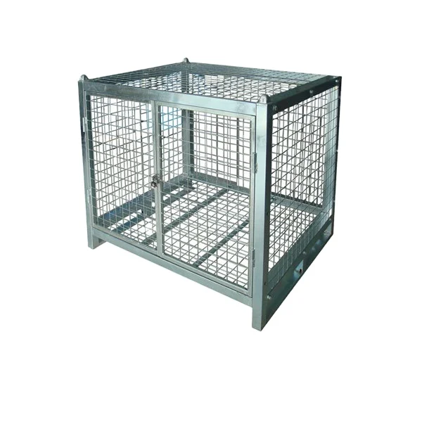 Customized Foldable &Stackable&Lockable Storage Metal Wire Mesh Box/Container