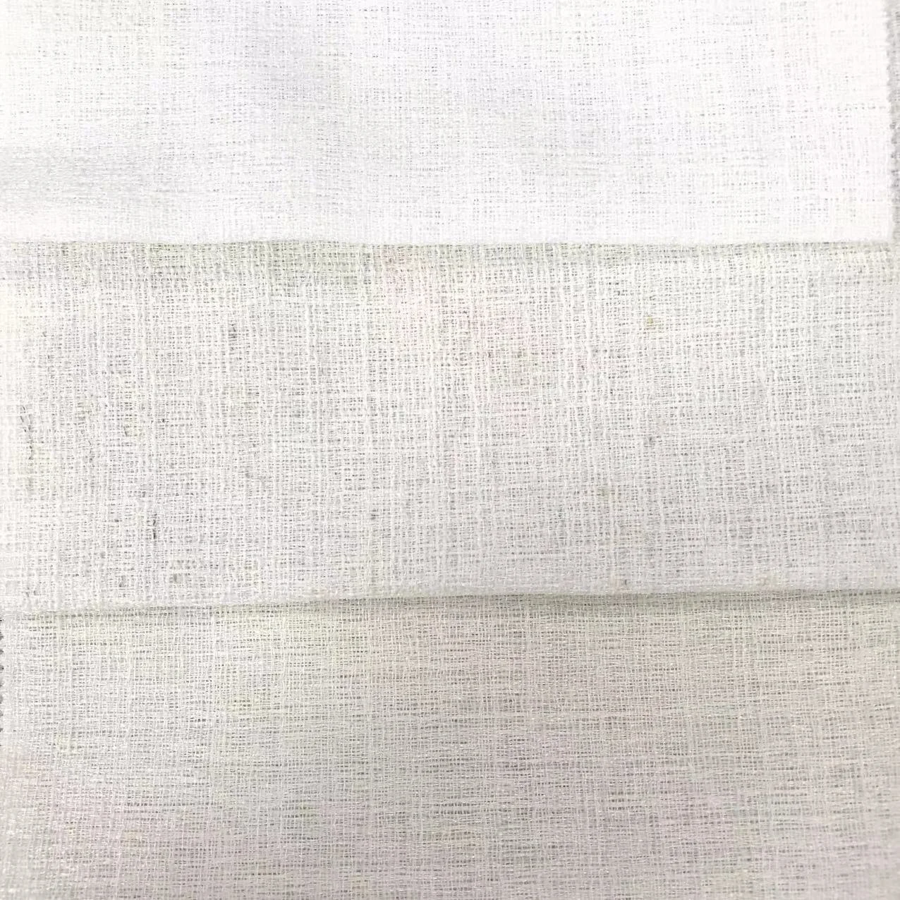 Chinese manufacturer Linen Polyester Curtain Rolls Sheer For living room