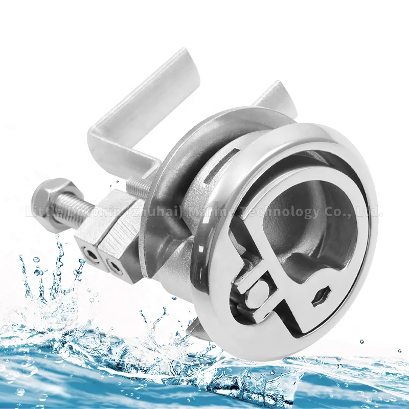 Shock price new product recommended 316 stainless steel floor lock