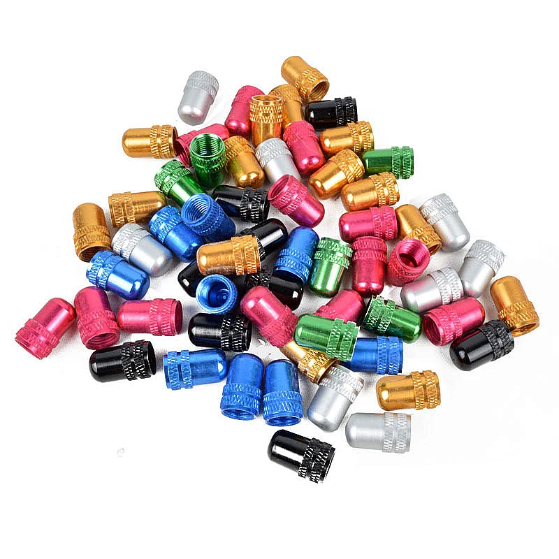 
Bicycle Presta Tire Valve Caps Aluminum Alloy 