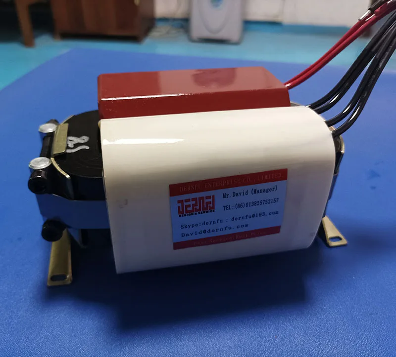 Высокочастотный высоковольтный трансформатор 1200VA вход 100-240VAC 10 кГц-100 кГц выход 8500 В используется в приборе и оборудовании