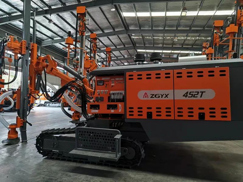 Wholesale price ZGYX-452H hydraulic dth drill rig mining blast drilling rig machine with compressor