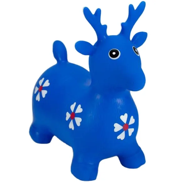 
Inflatable Animal Toys Plastic Jumping Deer Bouncing Hopper 