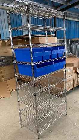 Folding Roll Cage Trolley For Warehouse or Factory