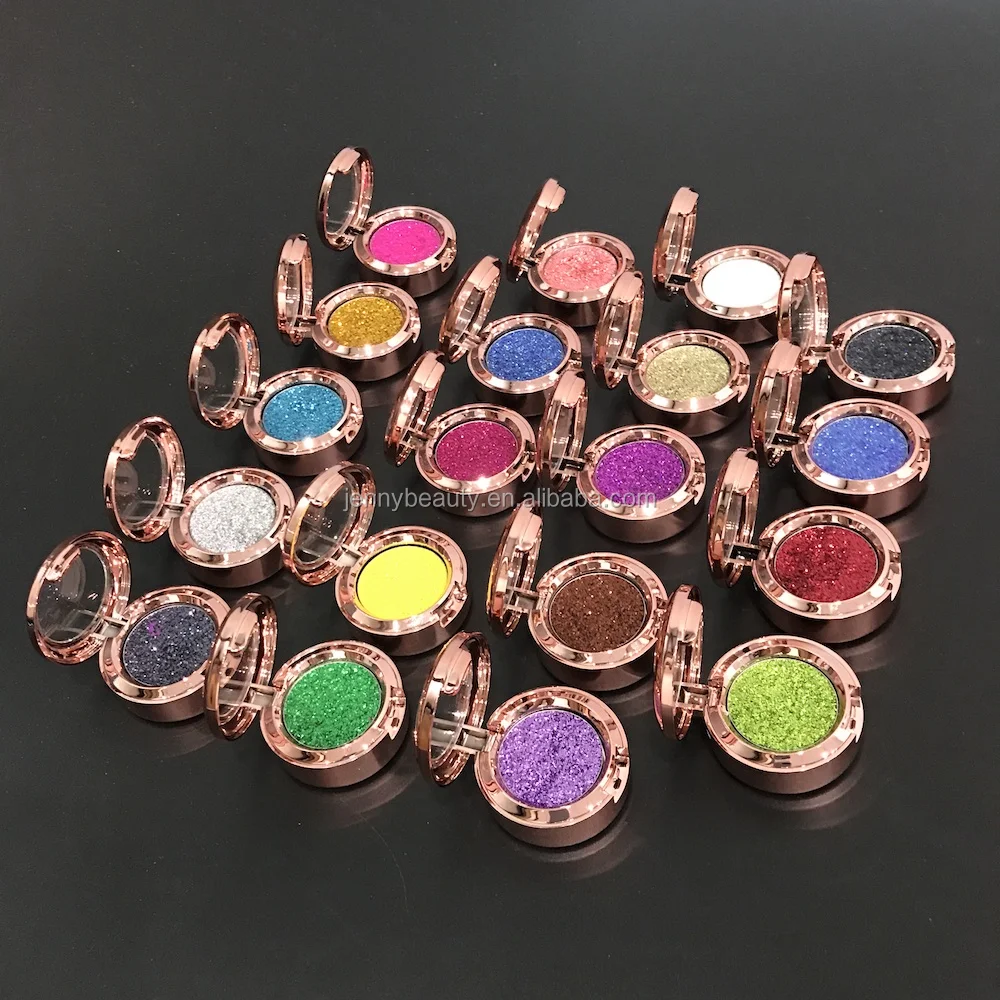 
Top Quality Cosmetics Eye Makeup Oem Custom 26mm Plastic Package Round Empty Magnetic Eyeshadow Palette For Makeup 