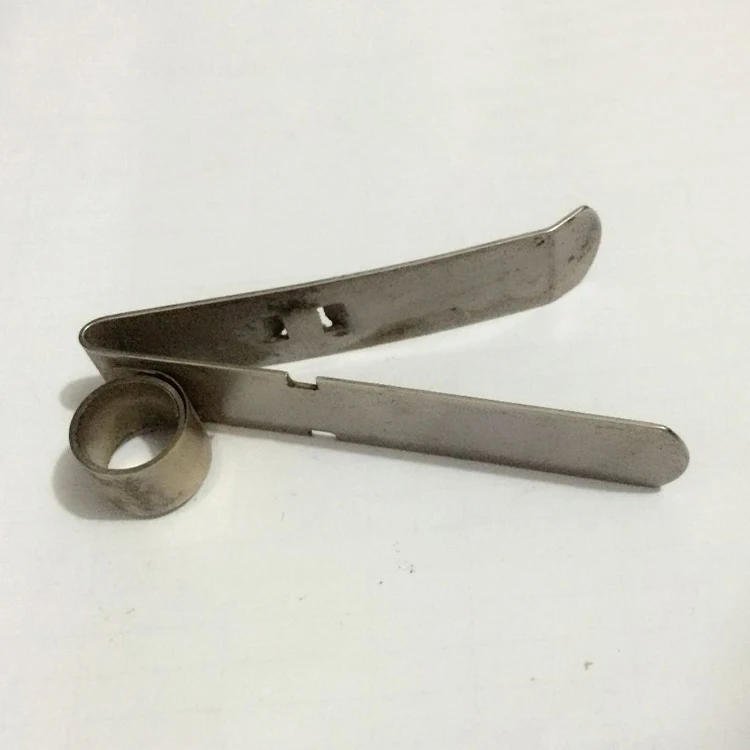 Wholesale motor accessories V shape spring clip button clip snap button clip