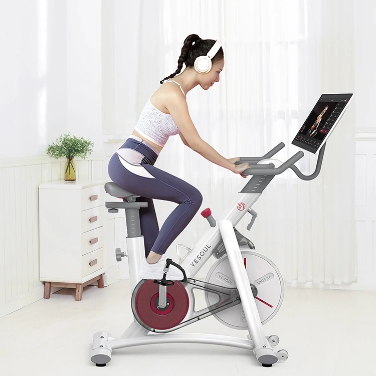 Yesoul S3 Smart 20kg Flywheel Magnetic Commercial Tilting Smart Spin Bike With Screen