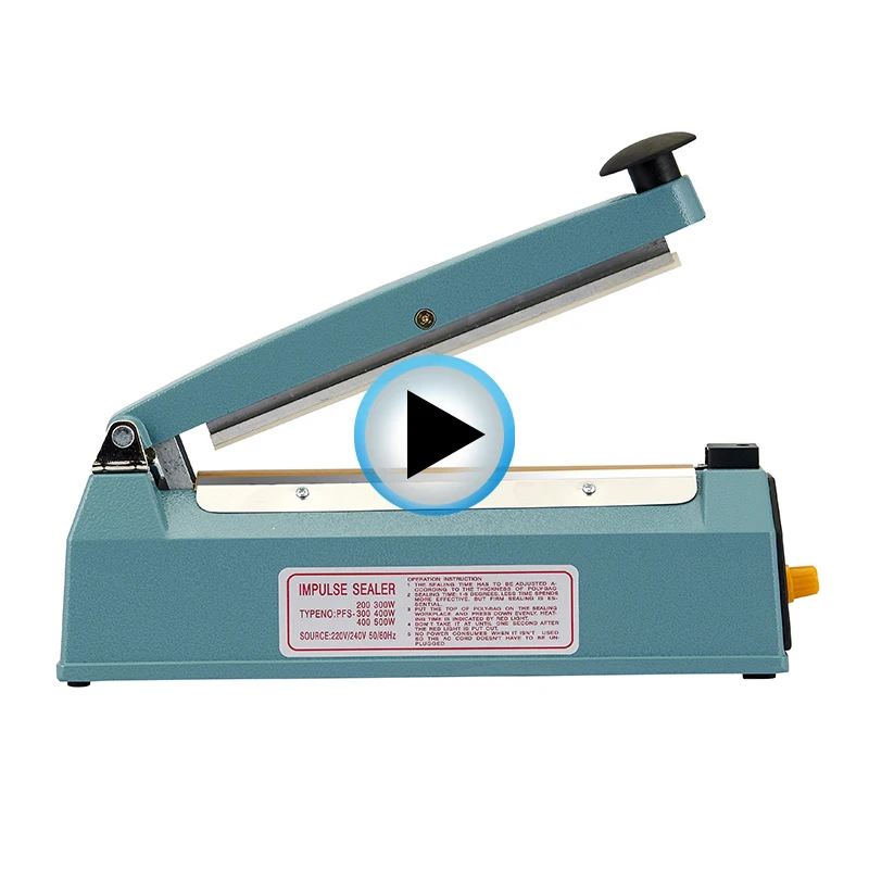 PFS-200 aluminum portable impulse sealer manual sealing machine