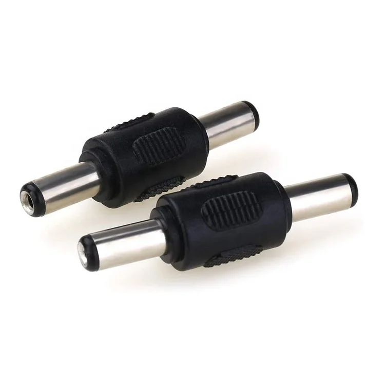 12V 24V Male Female 2.1mm X 5.5mm DC Barrel Jack Power Connector Adapter for Led Strip CCTV Camera