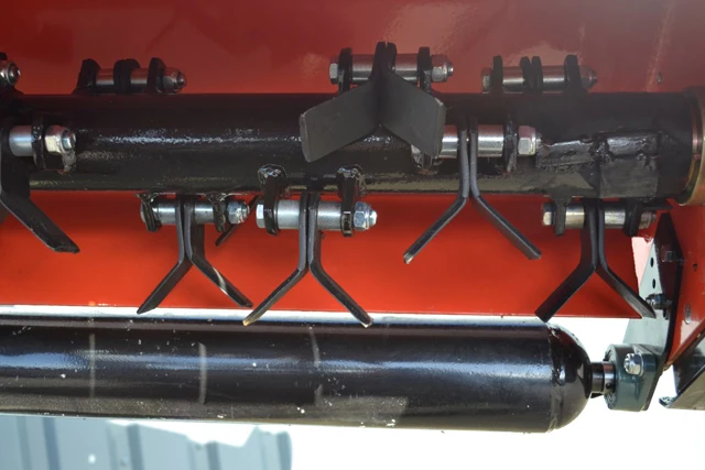 Tractor hitch 3 point agricultural double blades flail mower