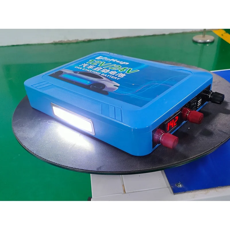 Portable Lithium Jump Starter 12V 24V 25.6V Truck RV Emergency Car Jump Starter Power Bank Up to 1000 Cycles