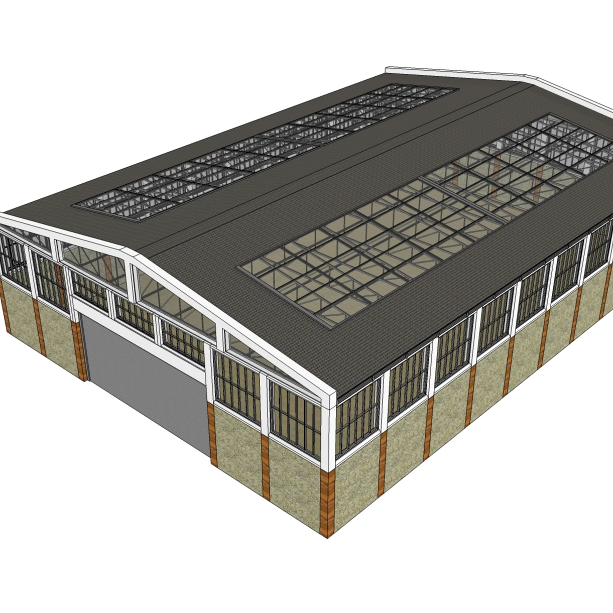 Heavy Prefabricated Metal Light Steel Structure Pre-Engineered Steel Frame Building Construction Fabrication Structure/Frame