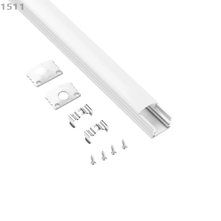 Housing OEM manufacturer 15mmx11mm hanging housing 100mm width 25mm aluminium led profile direct connection for led strip