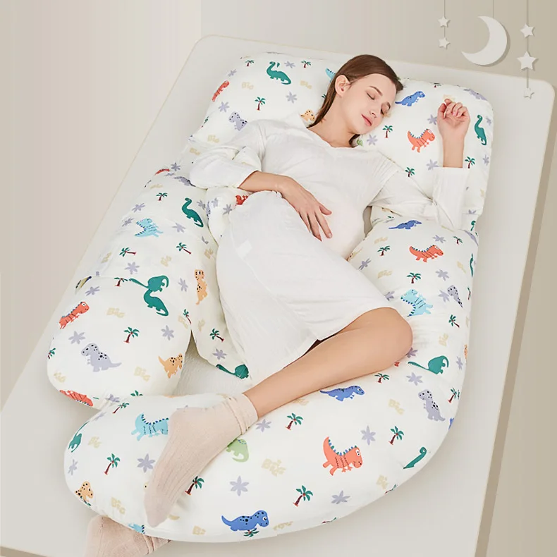 High Quality Comfort U Shape Full Body Chiropractic Back Support Hug Massage Pregnancy Pillow