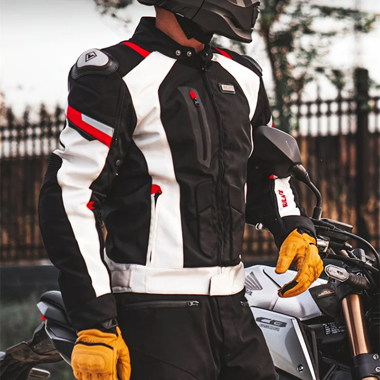 CE Approved Armors Good Quality 100% Waterproof Textile Motorbike Touring Jacket Racing Jersey