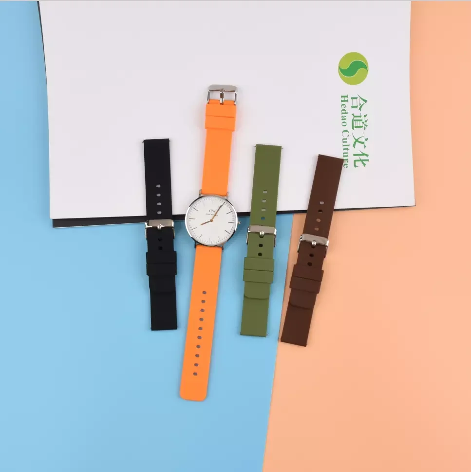 Silicone Sport Watch Bracelet Watch Minimalist Bracelet Strap