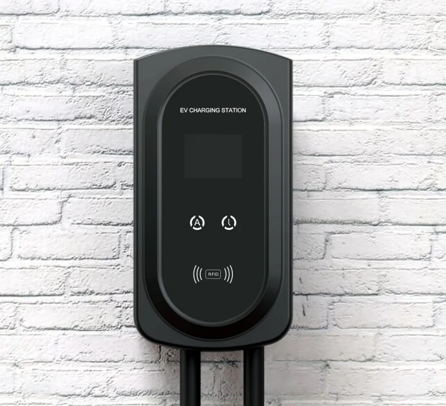 Настенная зарядная станция однофазная EV Wallbox лучшая