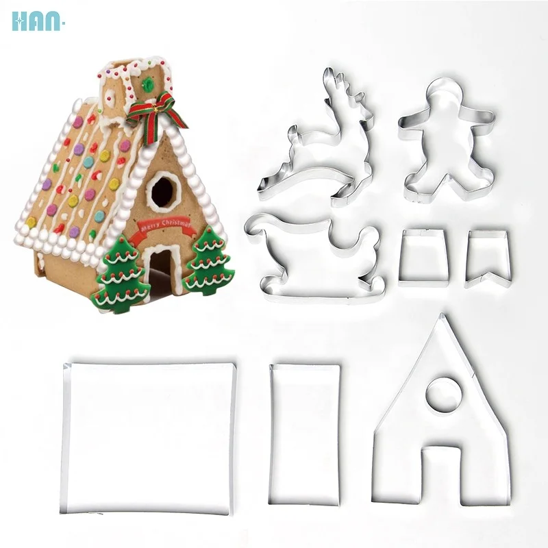 Hot Style Professional Customized Kitchen Stainless Steel Biscuit Molds Cutters Cookie Cutter Set