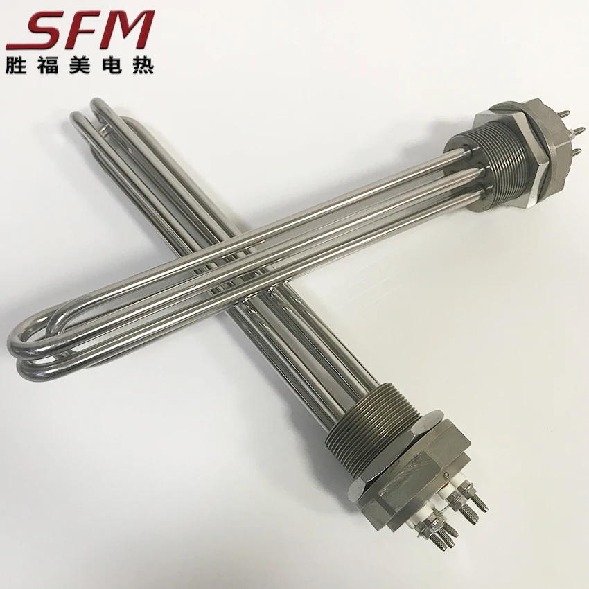 SFM 9KW 12KW custom  explosion proof tubular flange immersion heaters