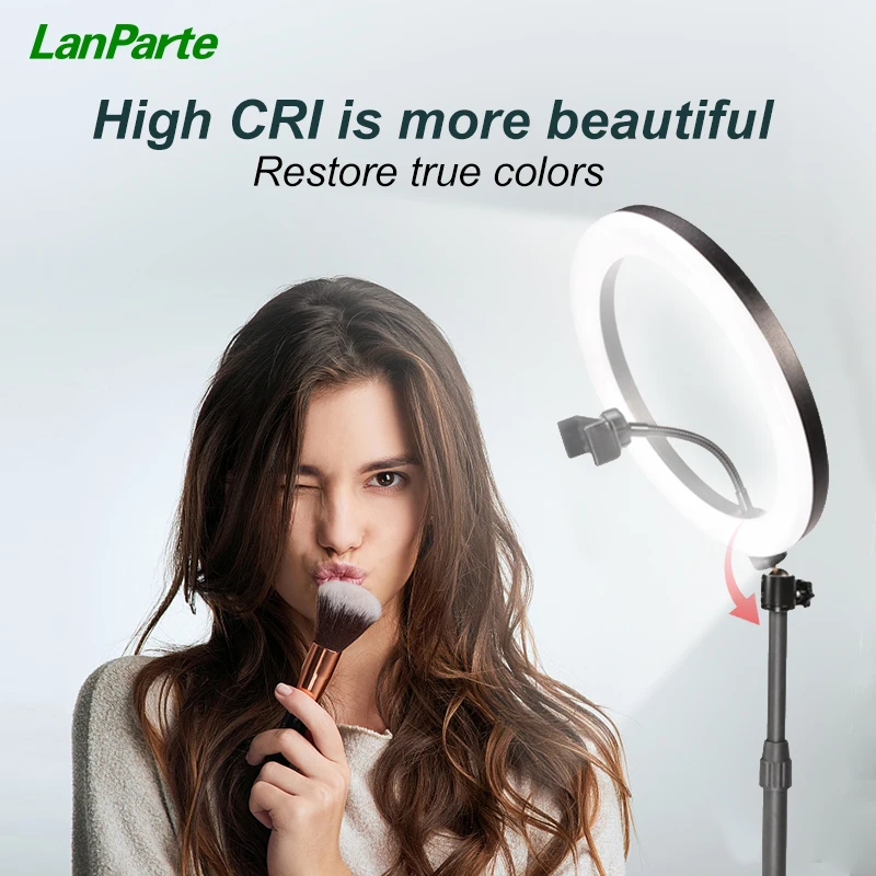 Lanparte Aros De Luz 16 видов цветов изменить фотографию Live 10 дюймов кольцевой светильник фотографический ing Ring