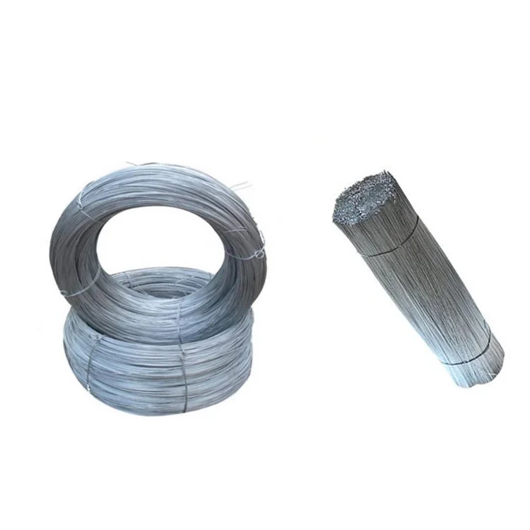 Anti-Rust Construction Building Material Cortado Alambre Electro Galvanized Straight Cut Wire